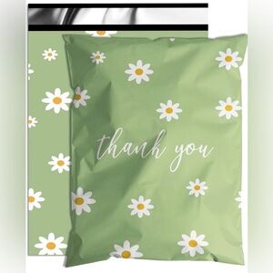 New Chrysanthemum Printed Poly Mailer, 10x13 inch, 5 Pack